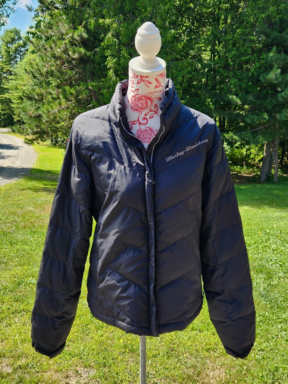 Harley-Davidson Women's Black Puffer Jacket